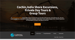 Desktop Screenshot of cochinprivatetours.com